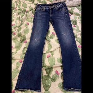 Silver Bootcut Jeans